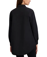 Reebok Women's Studio Style Collar Button-Down Shirt