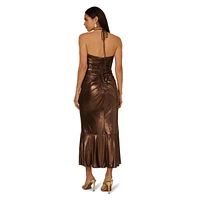 Adrianna Women's Halter Midi Dress