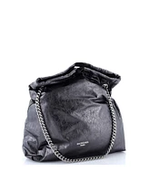 Pre-Owned Balenciaga Medium Crush Chain Tote Leather