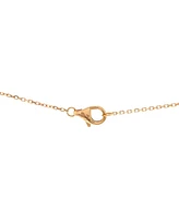 Pre-Owned Cartier Xs Amulette de Cartier Pendant Necklace 18K Rose Gold with Onyx and Diamond