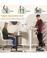Electric Standing Desk Adjustable Stand up Computer Anti-collision