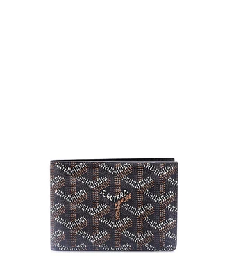 Pre-Owned Goyard Victoire Wallet Coated Canvas