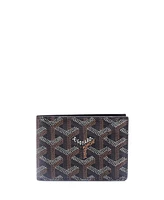 Pre-Owned Goyard Victoire Wallet Coated Canvas