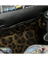 Pre-Owned Dolce & Gabbana Small Miss Sicily Backpack Printed Leather