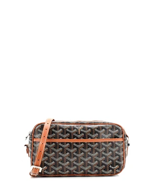 Pre-Owned Goyard Cap Vert Bag Coated Canvas
