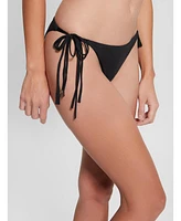 Guess Women's Logo Tassel String Bikini Bottoms