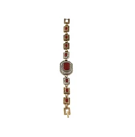 Sohi Gold-Plated Stone Bracelet