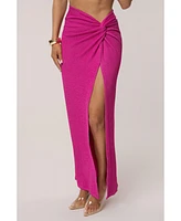 Jluxlabel Women's Deidra Draped Skirt Set