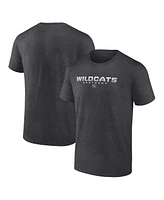 Fanatics Men's Heather Charcoal Kentucky Wildcats Iconic Battle Scars T-Shirt