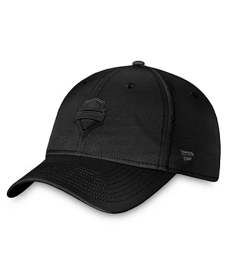 Fanatics Men's Black Seattle Sounders Fc True Classic Flex Hat