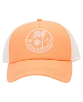 Billabong Women's Orange Aloha Forever Trucker Adjustable Hat