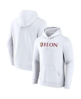 Fanatics Men's White Elon Phoenix Primary Logo Pullover Hoodie