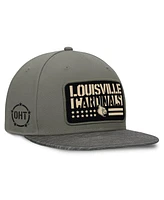 Top of the World Men's Green Louisville Cardinals Oht Rebel Snapback Hat
