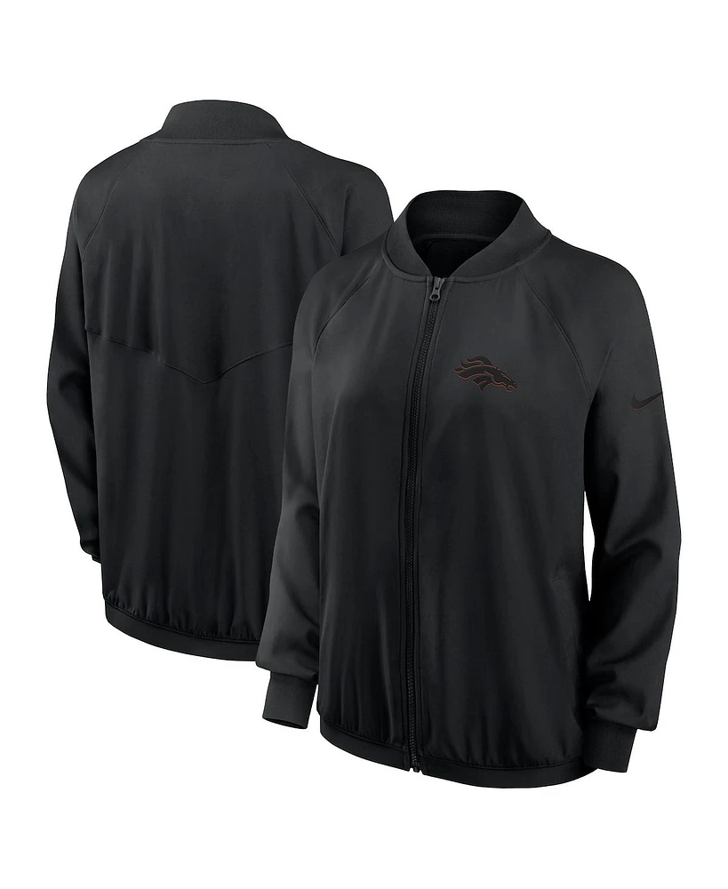 Nike Women's Black Denver Broncos Full-Zip Jacket