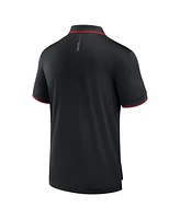 Fanatics Men's Black New Jersey Devils Front Office Move Mono Polo Shirt