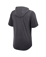 Nike Men's Anthracite Dallas Cowboys Tri-Blend Performance Hoodie T-Shirt