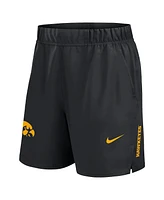 Nike Men's Black Iowa Hawkeyes Primetime Woven Victory Performance Shorts