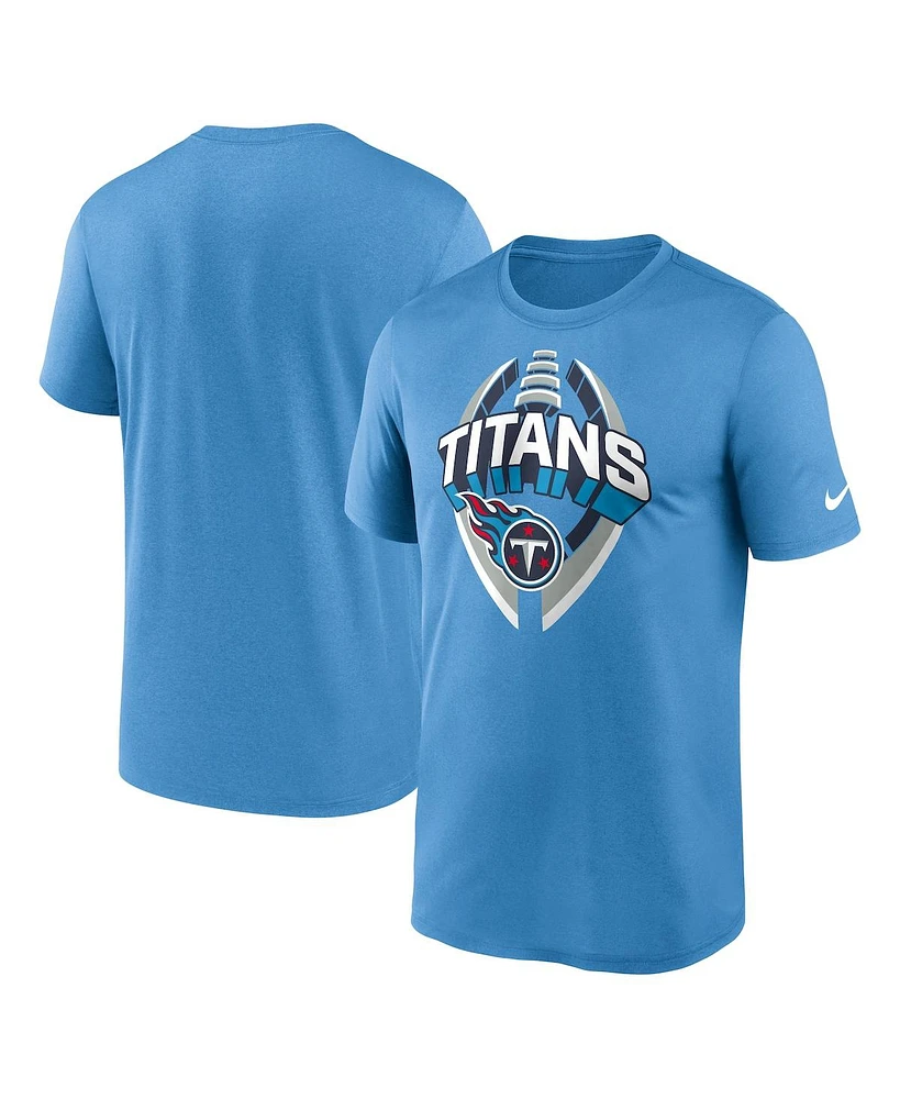 Nike Men's Light Blue Tennessee Titans Legend Icon Performance T-Shirt