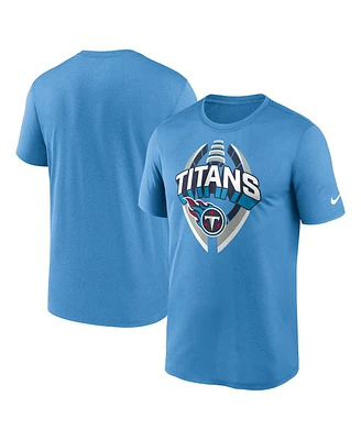 Nike Men's Light Blue Tennessee Titans Legend Icon Performance T-Shirt