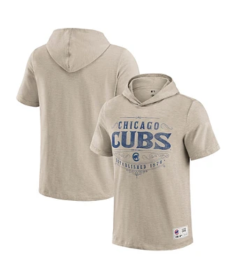Darius Rucker Collection by Fanatics Men's Tan Chicago Cubs Hooded T-Shirt