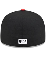 New Era Men's Black/Red Chicago White Sox 2025 City Connect Alternate 59FIFTY Fitted Hat