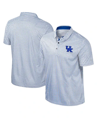 Colosseum Men's Royal Kentucky Wildcats Big Tall Marty Rival Polo Shirt