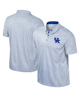Colosseum Men's Royal Kentucky Wildcats Big Tall Marty Rival Polo Shirt