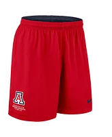 Nike Men's Navy/Red Arizona Wildcats 2025 Sideline Reversible Performance Shorts