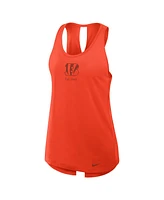 Nike Women's Orange Cincinnati Bengals Glory Crisscross Performance Tank Top