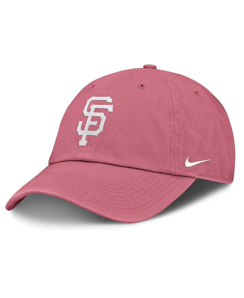 Nike Men's and Women's Pink San Francisco Giants Club Adjustable Hat