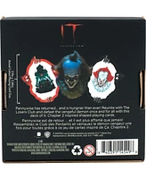 It: Chapter 2 Pennywise Shaped Playing Cards | 52 Card Deck + 2 Jokers