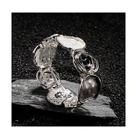 Sohi Textured Rose Bracelet