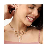 Sohi Gold-Plated Stones Jewellery Set
