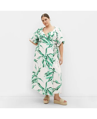 City Chic Plus Leilani Maxi Dress