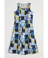 Seasalt Cornwall Women's Grass Wave Sleeveless Dress