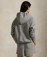 Polo Ralph Lauren Women's Bear Fleece Hoodie Sweatshirt