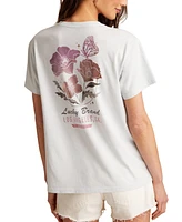 Lucky Brand Women's Graphic-Print Cotton Crewneck T-Shirt