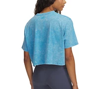 Under Armour Women's Rival Wash Short-Sleeve T-Shirt