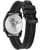 Citizen Eco-Drive Men's Marvel Venom Lethal Protector Black Polyurethane Strap Watch 42mm Box Set