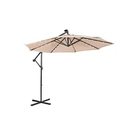 10 Feet Patio Cantilever Umbrella with Tilting System