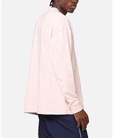 Carre Men's Floral Pocket Oversized Long Sleeve T-Shirt