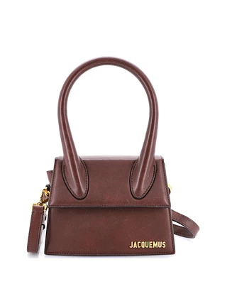 Pre-Owned Jacquemus Moyen Le Chiquito Bag Leather