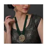 Sohi Stone-Block Jewellery Set