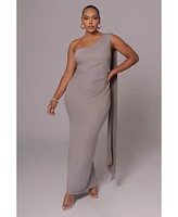 Jluxlabel Women's Kianna Drape Maxi Dress