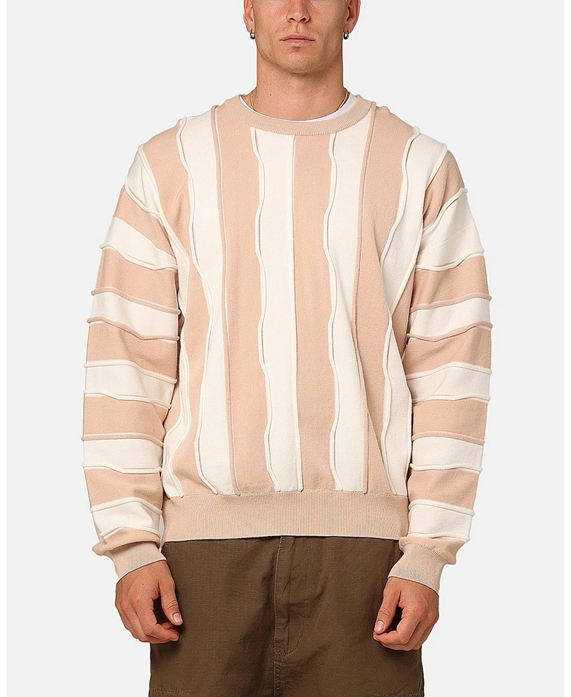 Xxiii Men's Wavy Slouch Sweater