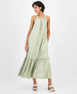 Sandra Darren Women's Tie-Back Trapeze Dress