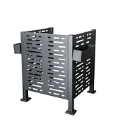3x3 Ac Unit Fence - Metal Privacy Cover