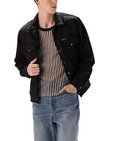 Members Only Men's Soft Shell Shirt Jacket