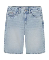 Clavin Klein Big Girls Denim Jort Shorts