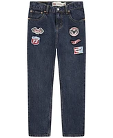 Levi's Big Boys Stay Loose Tapered Fit Patch Jeans